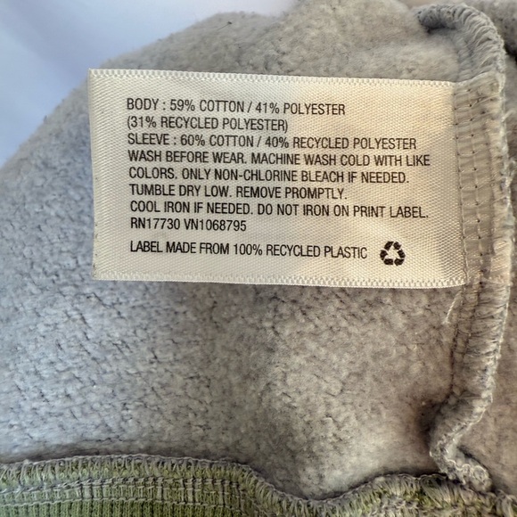 Cat & Jack Kids’ Colorblock Sweatshirt – Size 5T Crewneck - EUC - Gray Pullover - Picture 4 of 4